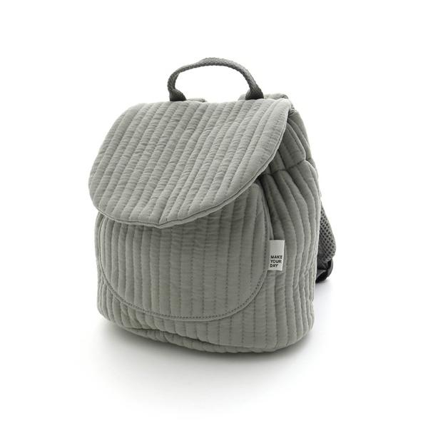 『タイムセール実施中』※このアイテムは返品・交換対象外商品です。ZOZO問い合わせ番号:76278735ショップ:MAKE YOUR DAY，メイクユアデイブランド:MAKE YOUR DAY，メイクユアデイ商品名:キルトのベビーリュックカ...