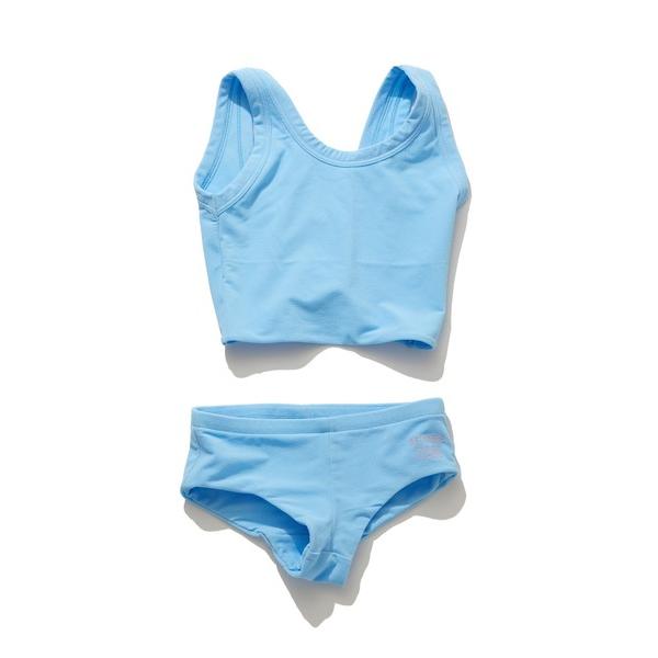 水着 FUNCTIONAL PILE SCOOP NECK BIKINI レディース