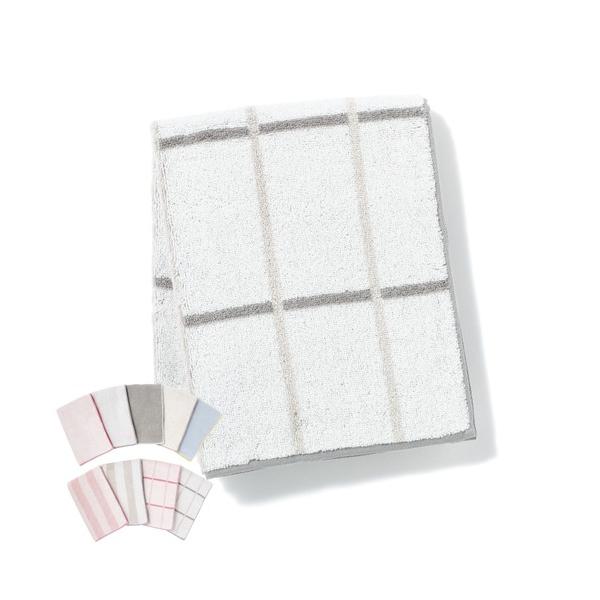 ZOZO問い合わせ番号:76344789ショップ:Francfranc，フランフランブランド:Francfranc，フランフラン商品名:ミニバスタオル チェック ライトグレー　40×100cm 小さめ コンパクト 抗菌防臭機能カテゴリ:イン...