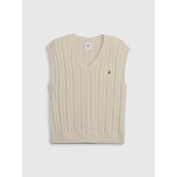 ZOZO問い合わせ番号:76344919ショップ:GAP，ギャップブランド:GAP，ギャップ商品名:リラックス ケーブルニット セーターベスト (キッズ)カテゴリ:トップス&gt;ベストブランド品番:735956素材:コットン100%カラー...