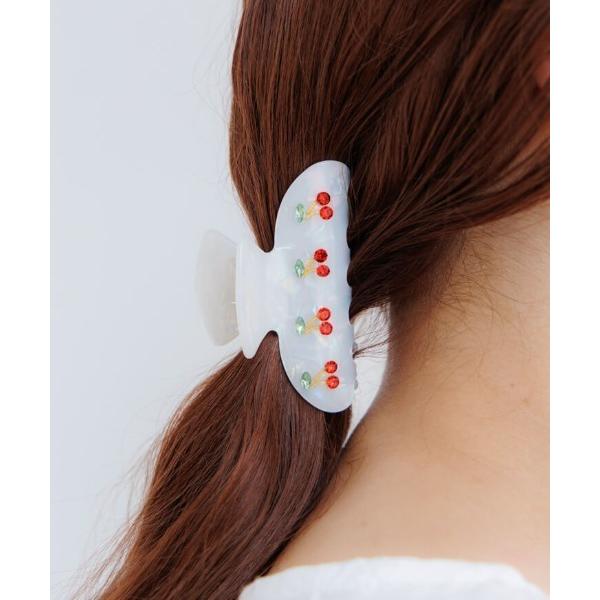 ヘアクリップ チェリーヘアクリップ