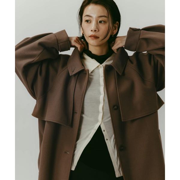 『タイムセール実施中』ZOZO問い合わせ番号:76543585ショップ:andme，アンドミーブランド:andme，アンドミー商品名:【新色追加】ベルト付きフェイクウールロングコートカテゴリ:ジャケット/アウター>ステンカラーコートブ...