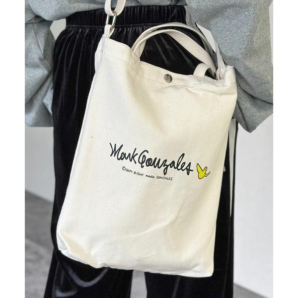 ショルダーバッグ MARK GONZALES ART WORK/マークゴンザレス　「Web限定」キャンバスA4 2WAYショルダーバッグ
