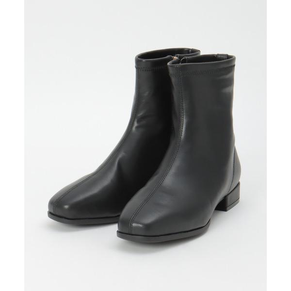 『タイムセール実施中』ZOZO問い合わせ番号:76543722ショップ:ikka LOUNGE，イッカラウンジブランド:ikka，イッカ商品名:GOKU楽 あったかストレッチハーフブーツカテゴリ:シューズ>ブーツブランド品番:1283...