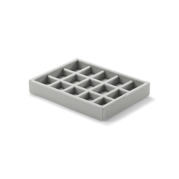 ZOZO問い合わせ番号:76578794ショップ:無印良品，ムジルシリョウヒンブランド:無印良品，ムジルシリョウヒン商品名:重なるベロアケース格子　アクリルケース用　約幅１５．５×奥行１２×高さ２．５ｃｍカテゴリ:インテリア>収納グッ...