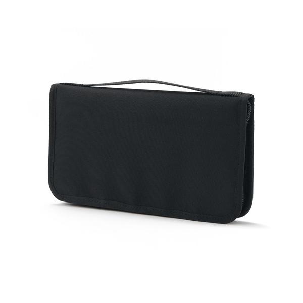 ZOZO問い合わせ番号:76579179ショップ:無印良品，ムジルシリョウヒンブランド:無印良品，ムジルシリョウヒン商品名:ポリエステル　パスポートケース　クリアポケット付　黒　約２３．５×１３×２．５ｃｍカテゴリ:財布/小物>パスポ...