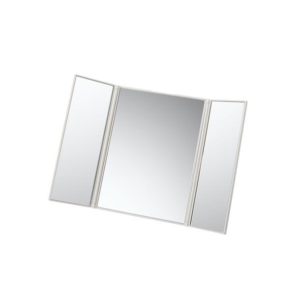 ※このアイテムは返品・交換対象外商品です。ZOZO問い合わせ番号:76579185ショップ:無印良品，ムジルシリョウヒンブランド:無印良品，ムジルシリョウヒン商品名:スチロール折りたたみ３面鏡　１５３×１２２×１２ｍｍカテゴリ:ビューティー...