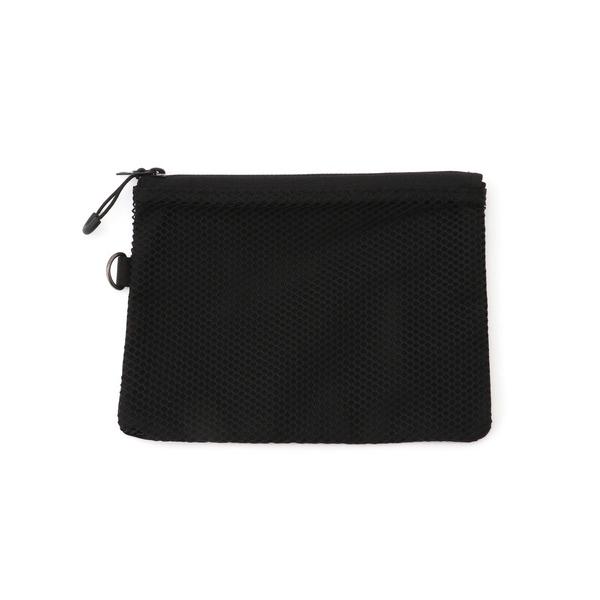 ZOZO問い合わせ番号:76579189ショップ:無印良品，ムジルシリョウヒンブランド:無印良品，ムジルシリョウヒン商品名:ポリエステルダブルファスナーケース・Ｍ　黒・約１３．５×１９ｃｍカテゴリ:雑貨/ホビー>トラベルグッズブランド...