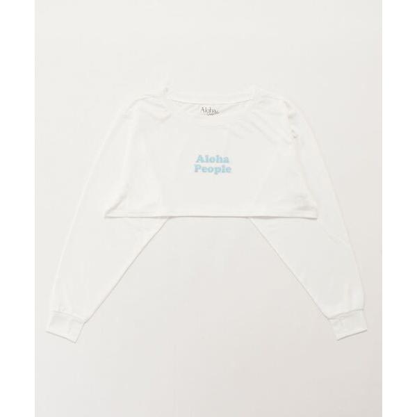 『セール実施中』ZOZO問い合わせ番号:76710861ショップ:ムラサキスポーツ，ムラサキスポーツブランド:ムラサキスポーツ，ムラサキスポーツ商品名:ALOHA PEOPLE/アロハピープル ショート丈 長袖ラッシュガードTシャツ APS...