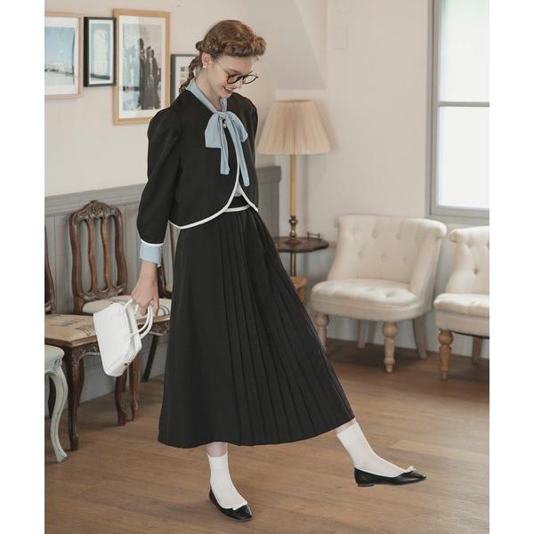 『セール実施中』ZOZO問い合わせ番号:76814084ショップ:BONLECILL，ボンルシールブランド:BONLECILL noir，ボンルシールノワール，BONLECILL，ボンルシール商品名:【BONLECILL noir】配色パイ...