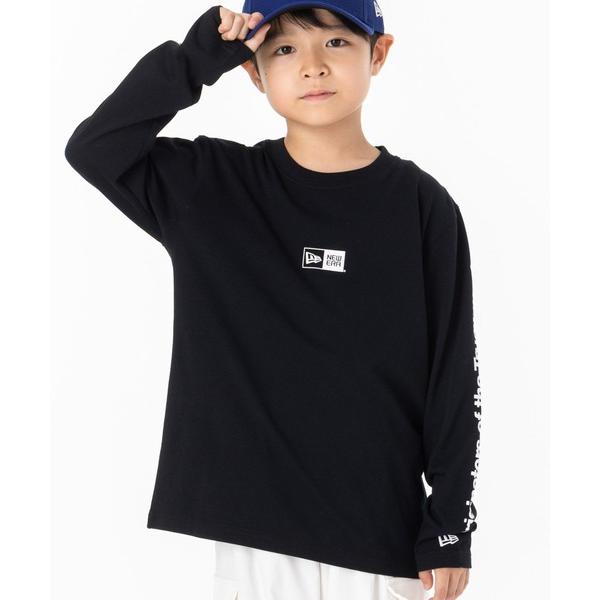 『タイムセール実施中』ZOZO問い合わせ番号:76845943ショップ:ONSPOTZ，オンスポッツブランド:NEW ERA，ニューエラ商品名:ニューエラキッズ 長袖Tシャツ 袖ロゴ ONSPOTZ別注カテゴリ:トップス>Tシャツ/カ...