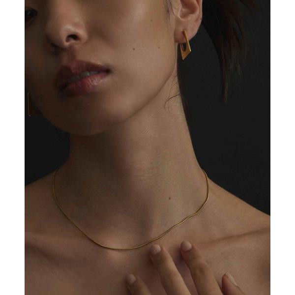 ネックレス 「CENE」セネ/1mmスネークチェーン ネックレス/34cm レディース