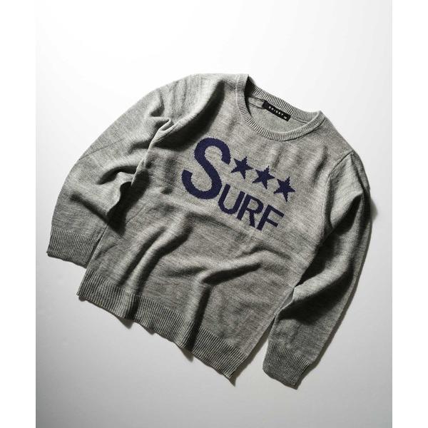 ZOZO問い合わせ番号:76986103ショップ:Auntie Rosa，アンティローザブランド:ZI-ON，ジーオン商品名:サーフロゴニットセーターカテゴリ:トップス>ニット/セーターブランド品番:949-00素材:アクリル100%...