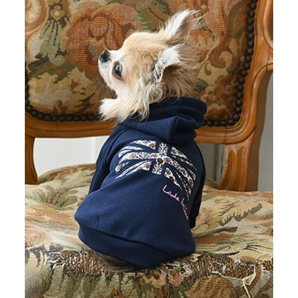 犬 服 LAURA ASHLEY/ユニオンジャックパーカー