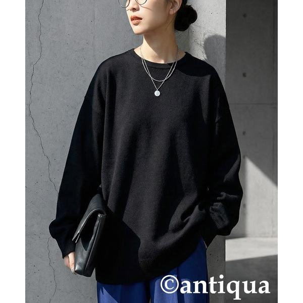 ZOZO問い合わせ番号:77083497ショップ:antiqua，アンティカブランド:antiqua，アンティカ商品名:ハイゲージニットカテゴリ:トップス>ニット/セーターブランド品番:NA-00411素材:レーヨン45%　ポリエステ...