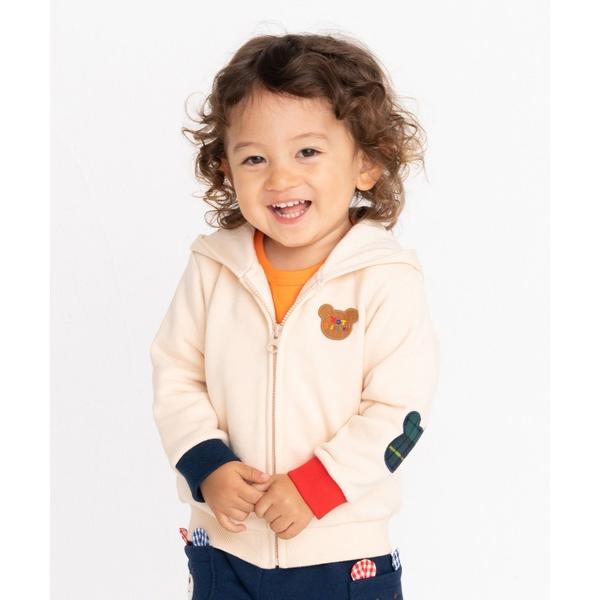 ZOZO問い合わせ番号:77089221ショップ:MIKI HOUSE HOT BISCUITS，ミキハウスホットビスケッツブランド:HOT BISCUITS，ホットビスケッツ商品名:顔ドンパーカーカテゴリ:トップス>パーカーブランド...