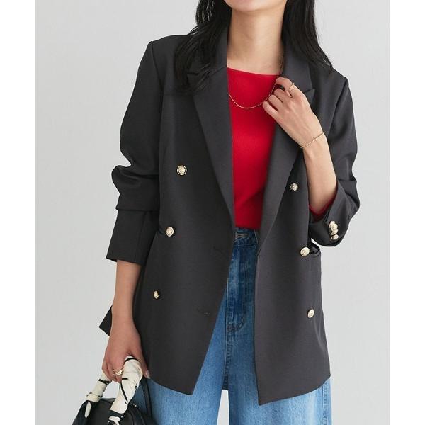 『タイムセール実施中』ZOZO問い合わせ番号:77154227ショップ:Pierrot，ピエロブランド:Pierrot，ピエロ商品名:ダブルボタンテーラードジャケットカテゴリ:ジャケット/アウター>テーラードジャケットブランド品番:e...