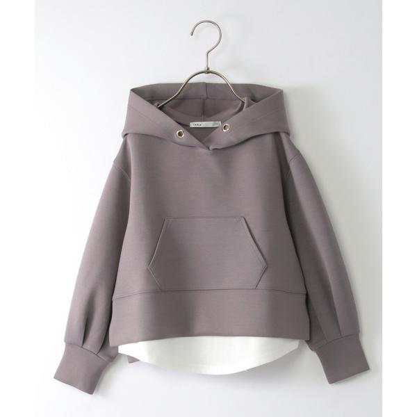 『タイムセール実施中』ZOZO問い合わせ番号:77252077ショップ:ikka LOUNGE，イッカラウンジブランド:ikka，イッカ商品名:【親子コーデ】ダンボールレイヤードパーカー（120~160cm）カテゴリ:トップス>パーカ...