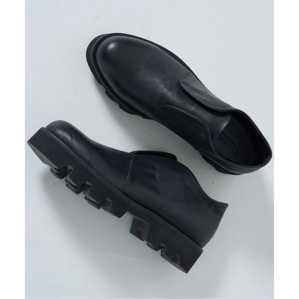 シューズ 「PADRONE」別注 INSTEP GORE SHORT BOOTS with Chunky Sole (WATER PROOF LEATHER) PU7358-1234 メンズ