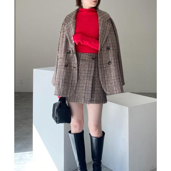 『セール実施中』ZOZO問い合わせ番号:77290681ショップ:wears，ウェアーズブランド:She's Closet，シーズクローゼット商品名:グレンチェックテーラードジャケット＆スカートスタイル セットアップカテゴリ:ジャケット/ア...