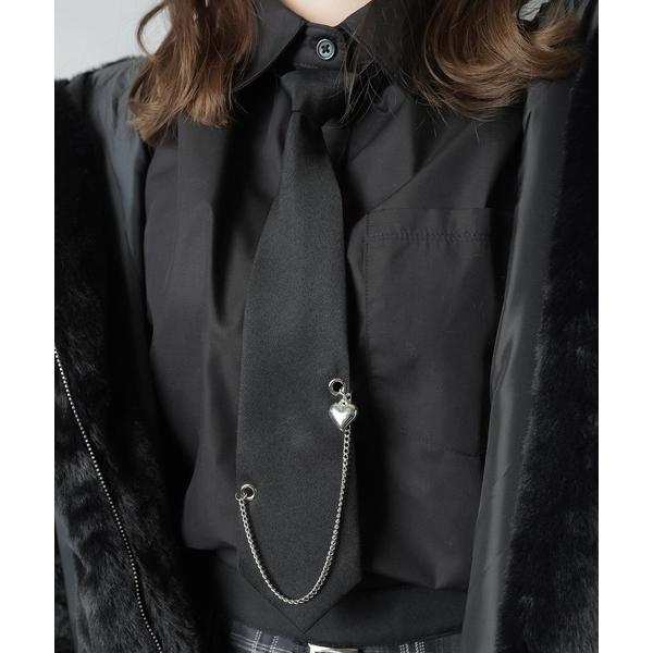 ZOZO問い合わせ番号:77294760ショップ:SPINNS，スピンズブランド:SPINNS，スピンズ商品名:モチーフ付きチェーンネクタイカテゴリ:フォーマルスーツ/小物>ネクタイブランド品番:TR230517-04素材:-原産国:...