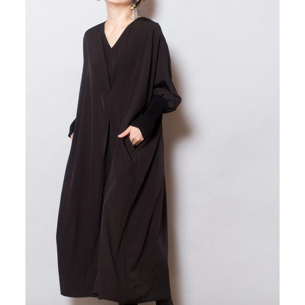 ZOZO問い合わせ番号:77329182ショップ:OSMOSIS，オズモーシスブランド:OSMOSIS，オズモーシス商品名:【WEB限定アイテム】タックドルマンワンピースカテゴリ:ワンピース/ドレス>ワンピースブランド品番:79601...