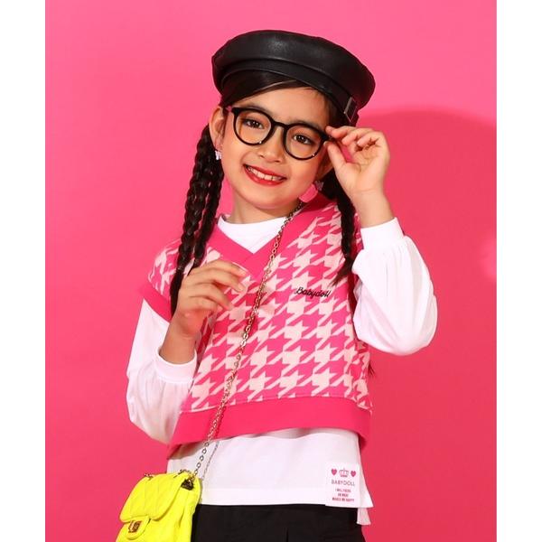 『タイムセール実施中』ZOZO問い合わせ番号:77459178ショップ:BABYDOLL，ベビードールブランド:BABYDOLL，ベビードール商品名:ベスト＆ロングTシャツ 2点セット 8645Kカテゴリ:トップス>アンサンブルブラン...