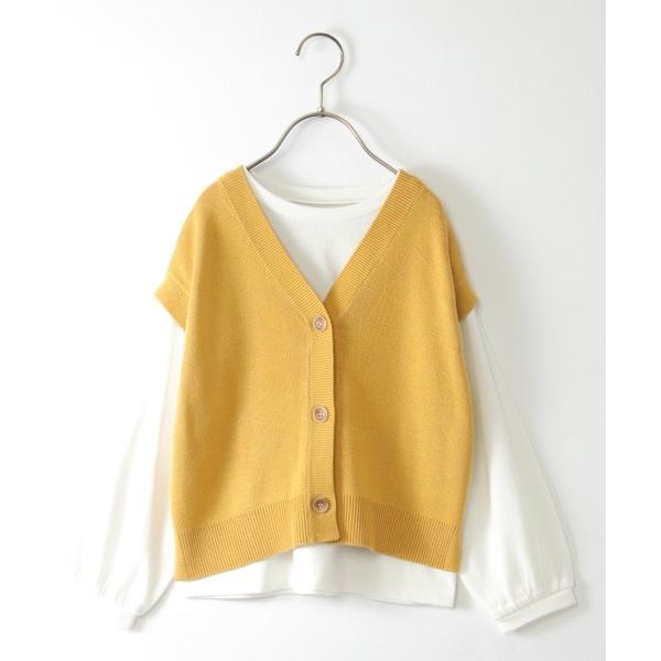 『タイムセール実施中』ZOZO問い合わせ番号:77595862ショップ:ikka LOUNGE，イッカラウンジブランド:ikka，イッカ商品名:【2点セット／親子コーデ】3WAYニットベストセット（120~160cm）カテゴリ:トップス&g...