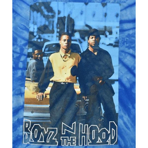 tシャツ 「ヴィンテージ古着」映画 BOYZ N THE HOOD / ボーイズ'ン・ザ・フッド タイダイ プリント Tシャツ メンズ レディース