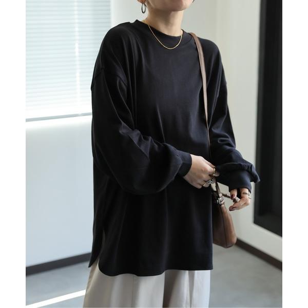 tシャツ 「ap retro basic」クルーネックTシャツ / ロンT / 長袖T レディース