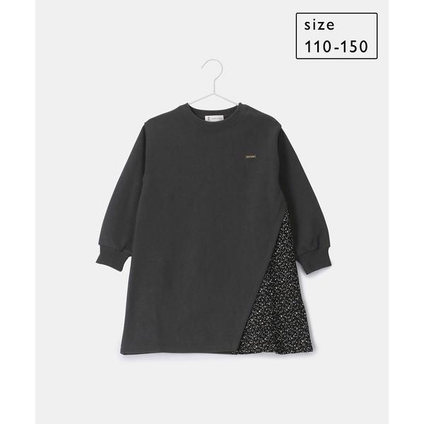 『タイムセール実施中』ZOZO問い合わせ番号:77740499ショップ:ROPE' PICNIC，ロぺピクニックブランド:ROPE' PICNIC，ロペピクニック商品名:【KIDS】小花柄ランダムプリーツドッキングワンピースカテゴリ:ワンピ...