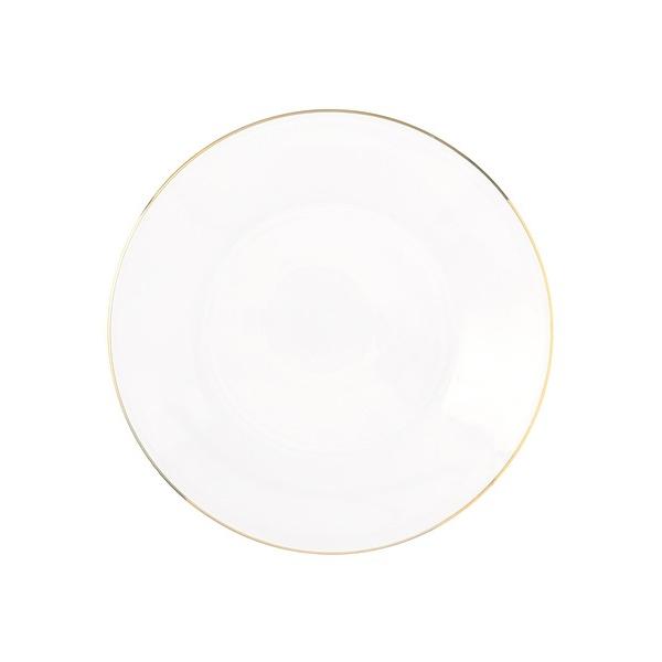 ZOZO問い合わせ番号:77876697ショップ:Francfranc，フランフランブランド:Francfranc，フランフラン商品名:クリアガラス プレート ゴールドカテゴリ:食器/キッチン>食器ブランド品番:11011000985...