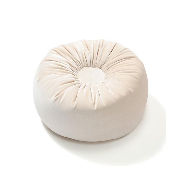 ZOZO問い合わせ番号:77876702ショップ:Francfranc，フランフランブランド:Francfranc，フランフラン商品名:プレジール フロアクッション φ500 ライトベージュカテゴリ:インテリア>クッション/クッション...