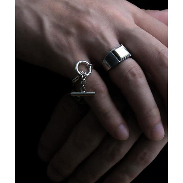 アレルギー対応 指輪 リング 「YArKA/ヤーカ」close type design ring「tojir deux」/チェーン閉式リング メンズ レディース