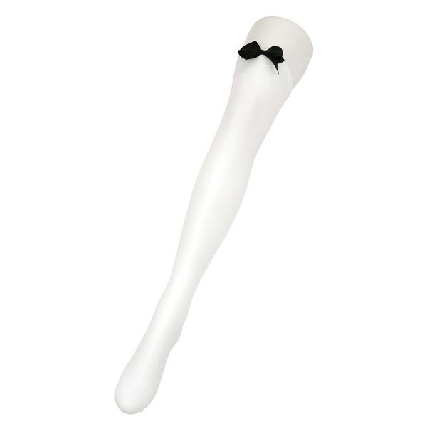 ※このアイテムは返品・交換対象外商品です。ZOZO問い合わせ番号:77946611ショップ:Retica，レティカブランド:Tika，ティカ商品名:ニーハイソックス リボン クリスマス コスプレ ロング 黒 白 シンプル ワンカラー サンタ...