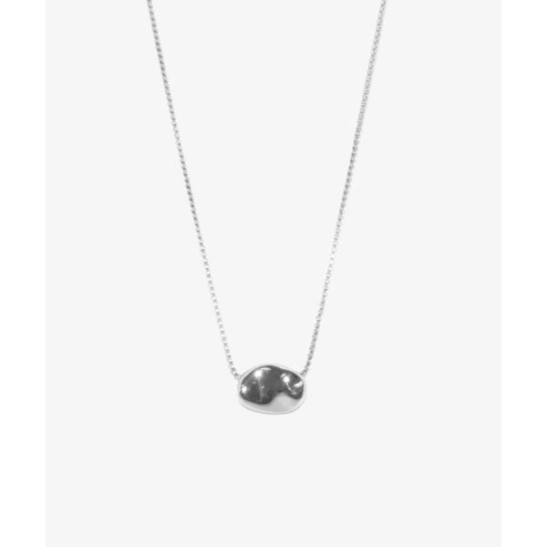 ネックレス 「WEB限定」”Aqua”オーバルネックレス/サージカルステンレス（金属アレルギー対応）「LHME / エルエイチエムイー」