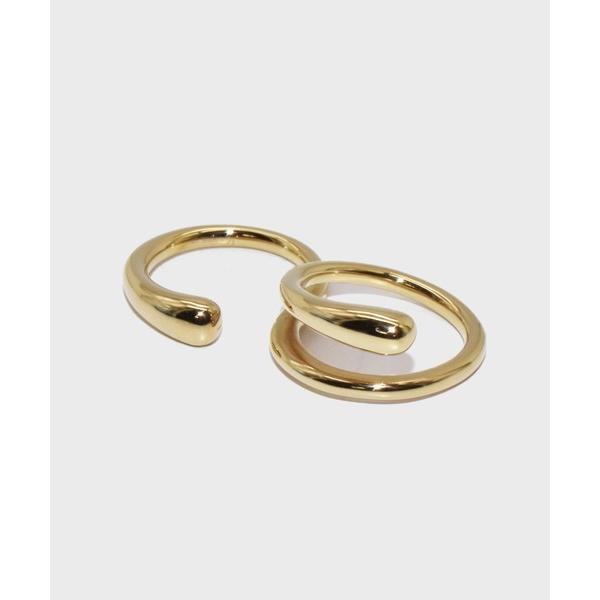 指輪 リング 「WEB限定」”Aqua”フィンガーリング/サージカルステンレス（金属アレルギー対応）「LHME / エルエイチエムイー」