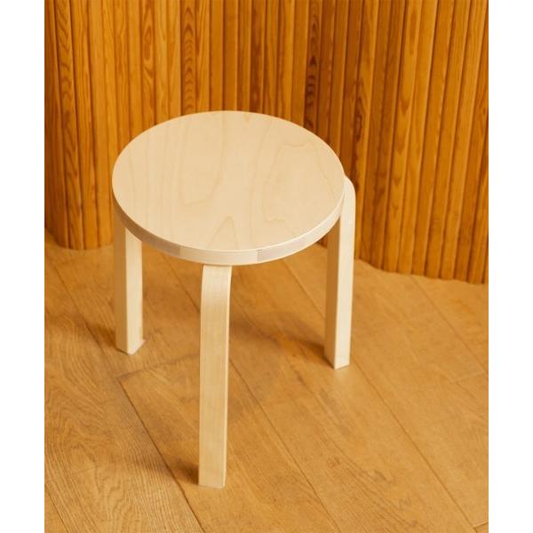 家具 Artek / スツール60 ナチュラルラッカー
