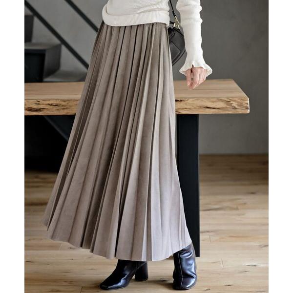 ZOZO問い合わせ番号:78158189ショップ:rps，アールピーエスブランド:rps，アールピーエス商品名:ランダムプリーツスウェードスカートカテゴリ:スカート>スカートブランド品番:1240800207素材:ポリエステル95% ...