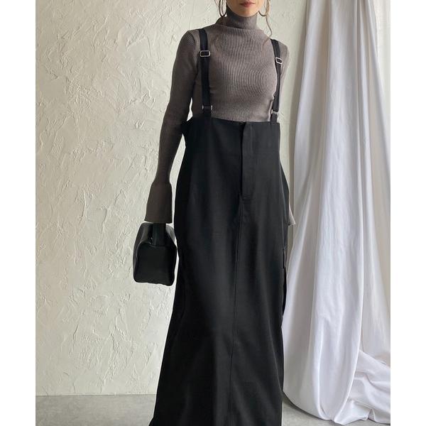 『タイムセール実施中』ZOZO問い合わせ番号:78294099ショップ:wears，ウェアーズブランド:She's Closet，シーズクローゼット商品名:ハイウエストフロントジップロングミリタリージャンパースカートワンピースカテゴリ:ワン...