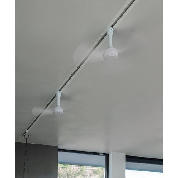 【選べる特典付】シーリングファン 小型 軽量 ブリッド ダクト レール ファン ディーシー ベーシック 40 BRID DUCT RAIL FAN DC basic 003389 オシャレ リモコン