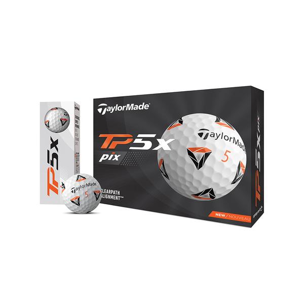 ZOZO問い合わせ番号:78639104ショップ:TaylorMade Golf，テーラーメイド ゴルフブランド:TaylorMade，テーラーメイド商品名:TP5x Pix '21 ボール ホワイトカテゴリ:アウトドア/スポーツ&gt;ゴ...