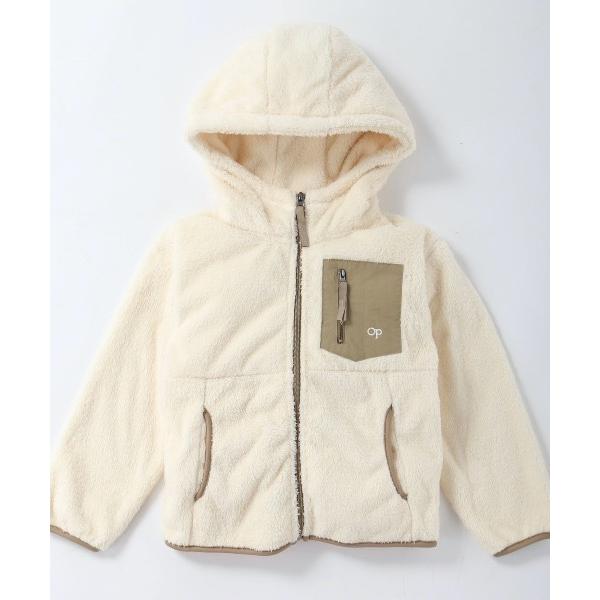 『タイムセール実施中』ZOZO問い合わせ番号:78709059ショップ:OP/RUSTY，オーピー/ラスティーブランド:Ocean Pacific，オーシャンパシフィック商品名:【OP:オーピー】キッズ　防風フリースジャケット　シャギーフリ...