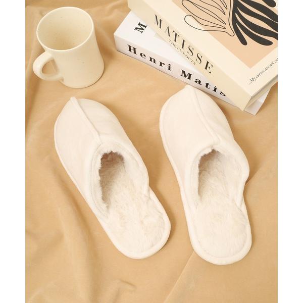 『タイムセール実施中』ZOZO問い合わせ番号:78709704ショップ:FUNALIVE，ファンアライブブランド:FUNALIVE，ファンアライブ商品名:PAGE ONE ムートン風ルームサボカテゴリ:インテリア>ルームシューズ/スリ...