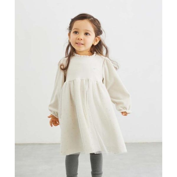 『セール実施中』※このアイテムは返品・交換対象外商品です。ZOZO問い合わせ番号:78880267ショップ:10mois，ディモワブランド:NAOMI ITO，ナオミイトウ商品名:【10mois】星チュールベロアドレス 80cm・90cm・...