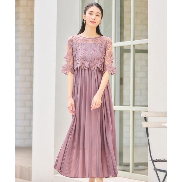 『タイムセール実施中』ZOZO問い合わせ番号:79045388ショップ:DRESS+，ドレス プラスブランド:DRESS PLUS，ドレスプラス，DRESS STAR，ドレス スター商品名:ワンピース ドレス レース プリーツ 結婚式 レー...