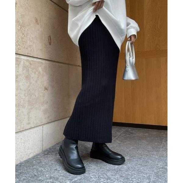『タイムセール実施中』ZOZO問い合わせ番号:79078786ショップ:Ada.，エイダブランド:kirakiraShop，キラキラショップ商品名:≪25AWの新色登場!≫ [サイズ展開あり] 長め丈でスッキリ上品見え。リブ ニット タイト...