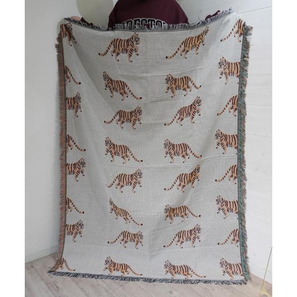 『セール実施中』ZOZO問い合わせ番号:79080146ショップ:Port，ポートブランド:Port，ポート商品名:アニマル ソファカバー  / 大判ブランケット ( トラ柄 / 砂漠柄 / ネコ柄 / 恐竜 ) #カテゴリ:インテリア&g...