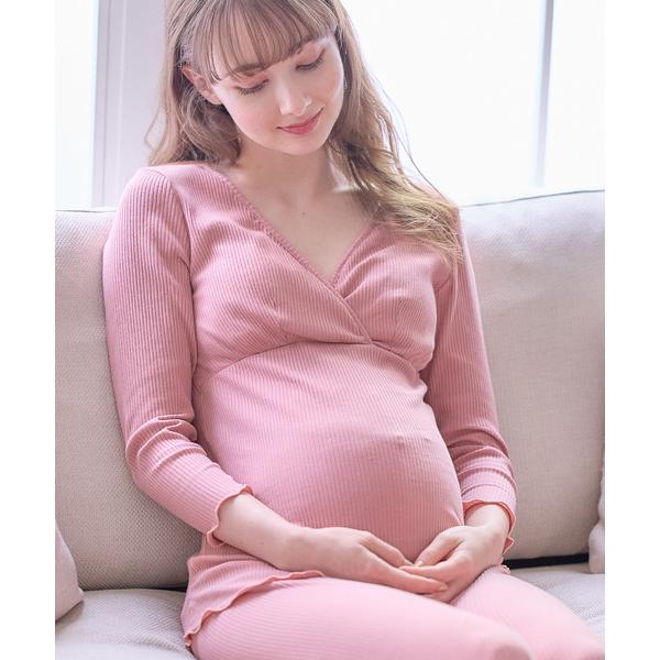 マタニティ ベアリブカシュクール授乳インナー（マタニティ/授乳服）入院準備 出産準備 産前 産後