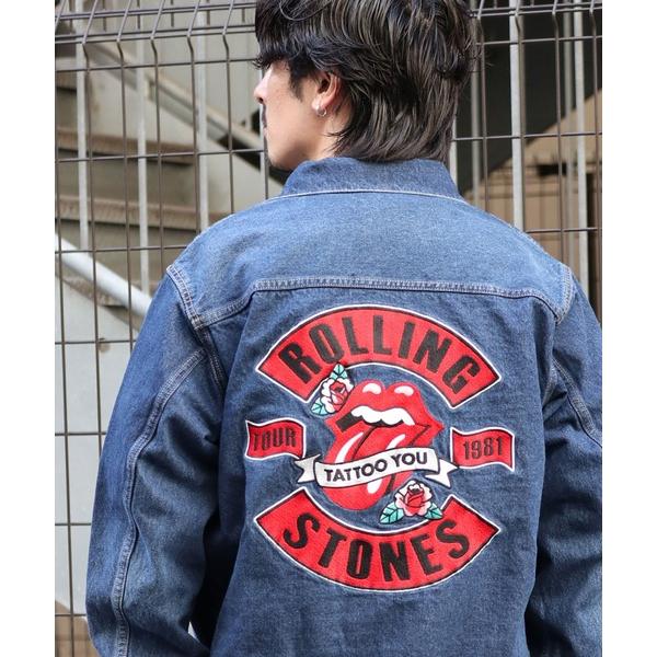 デニムジャケット gジャン 「THE ROLLING STONES×JACKROSE」- TATTOO YOU DENIM BLOUSON メンズ レディース